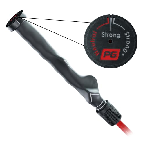 Performance Golf Straight Stick - Automatic Swing Trainer for Perfect Golf Swings I Auditory Feedback I Core Mechanics Improvement (7 Iron, Left Hand)
