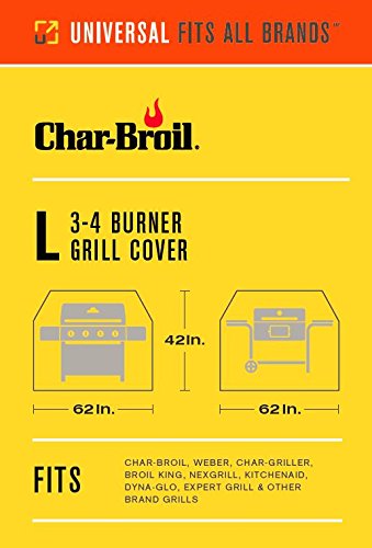 Char Broil Performance Grill Cover, 3-4 Burner: Large #TOP1