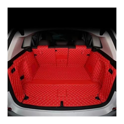 Alfombrilla Maletero Coche Para BMW Para X3 M Para X4 M Para X5 M Para X6 M XM Almohadilla Maletero Coche Personalizada Almohadilla Maletero Coche Ruoze Es Adecuada Tapetes Maletero(A-Red Rice Noodles
