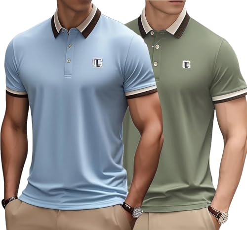 Image of POSHAX Men Polo Shirt|Cotton Blend|Regular Fit