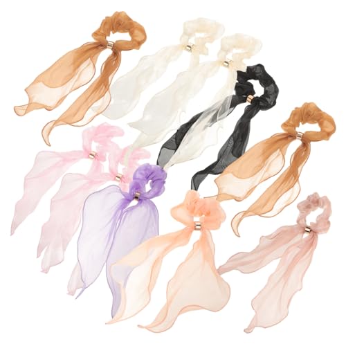 Élastiques à cheveux en satin pour des coiffures bohèmes et douces