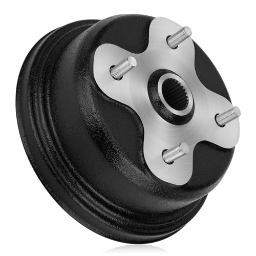 M MATI Rear Brake Drum for Yamaha Big B-ear 350 1996-1999 Kodiak 400 1993-1999 Grizzly 600 1998...