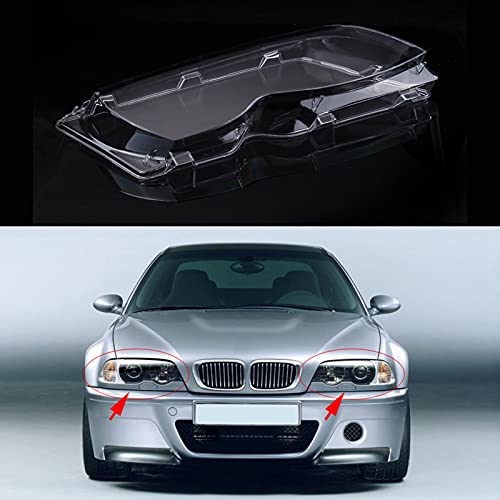 Couvercle transparent haute durabilité pour phares E46 4D 02-05 - 5
