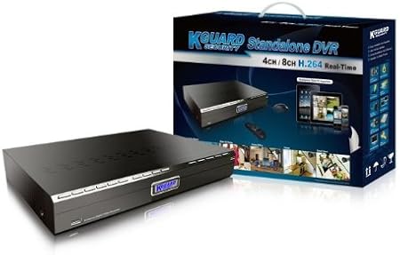 Kguard Securityinc Sha24 Series 8 Channel H 264 Dvr Home Security Surveillance Dvr Black Surveillance Recorders Electronics Kguard Securityinc Sha24 Series 8 Channel H 264 Dvr Home Security Surveillance Dvr Black Surveillance Recorders Electronics