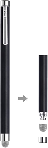 Miniatura 4 de ChaoQ Puntas de fibra de malla reemplazables de 0.27 pulgadas (0.276 in), lápiz capacitivo (paquete de 10)