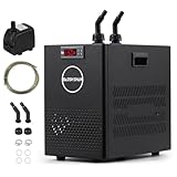 BAOSHISHAN Aquarium Chiller 26gal Aquarium Cooler 1/13 HP Water Chiller for Aquarium with Compressor Refrigeration Quiet Design Chiller for Fish Tank Axolotl