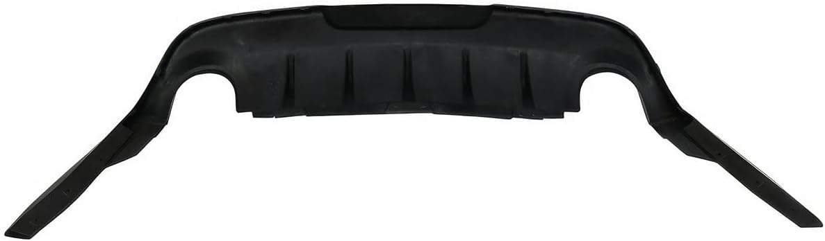 Custom Fit Rear Diffuser Compatible with 2013-2016 Dodge Dart, IKON Style PU Rear Bumper Lip Splitter Spoiler Unpainted Black