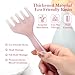 2-Pack Manual Scalp & Head Massager – Portable Resin Gua Sha Tool with Five Claws – Ideal Gift for Mother's & Father's Day
