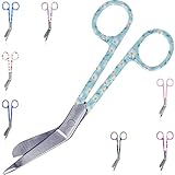 [PUNTA ROMA]:. Estas tijeras tienen el tamaño perfecto para técnicas básicas de enfermería, con unas medidas de 14.5 cm, podrás utilizarlas junto con un kit disección y todo tipo de accesorios y dar un toque divertido. Tijeras para vendas.