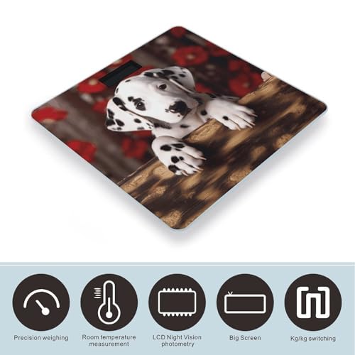 Balanza Digital de Baño con Pantalla LCD y Vidrio Templado miniatura 3