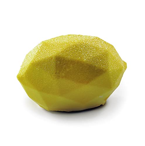 DINARA KASKOLemon silicone mold for Baking. KIT: 1 mold for cakes, 1 mold for filling, 1 cutter for sponge. Geometric 3D silicone mold for mousse cakes, 5pcs. by world famous pastry chef