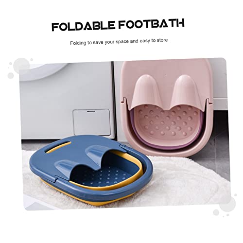 Lavapies plegable portátil para spa y masaje miniatura 7