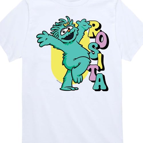 Sesame Street - Rosita Hands Up - Toddler and Youth Short Sleeve Graphic T-Shirt3