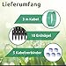 ECENCE 3m Begrenzungskabel + 10x Erdspieße 5X Kabelverbinder, Zubehör-& Reparatur-Set Installationsset für Mähroboter Universal für alle Rasenroboter Modelle