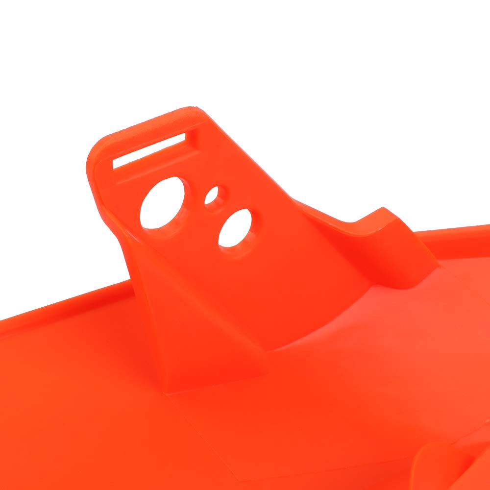 Mascherina per Faro Moto, Paralume Antivento e Antipolvere, Arancione, per EXC EXCF, XC, XCF, XCW, SX SXF, 125-530 cc