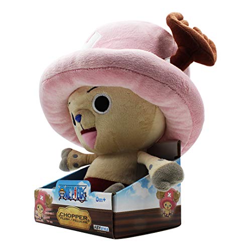 Abystyle One Piece Chopper Rumbling Plush Polyester Stuffed Rumbling 10" Anime Manga Home Room Décor Essential Plush Accessories Gift Fans #TOP3