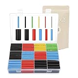 2X Boite de 12 Types de Gaines rétractables Soudure electronique 12 diamètres différents ignifugé