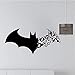 Zykang Créatif Héros Batman Graphique Amovible Mignon Sticker Mural Diy Vinyle Decal Home Decor Art Décoration De Voiture 3D Affiche Autocollants