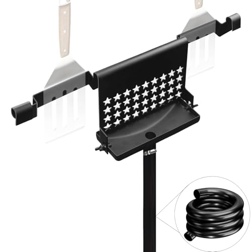 Comparison: Best Oil For Outdoor Griddle 6 Blackstone Upgraded Rear Griddle Grease Catcher – BBQ Oil Drainer & Grease Funnel with Spatula Holder, Compatible Drain Kit for 36", 28", 22", and 17" Blackstone Griddles