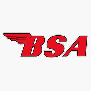 BSA Motorcycles Window Bumper Sticker Decal 5"