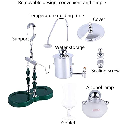 YUNLILI Manuelle Kaffee Mühle-Siphon Kaffeemaschine Kaffee Set Siphon Belgierer Krug Temperatur Einstellbare Große Hand… – Bild 5