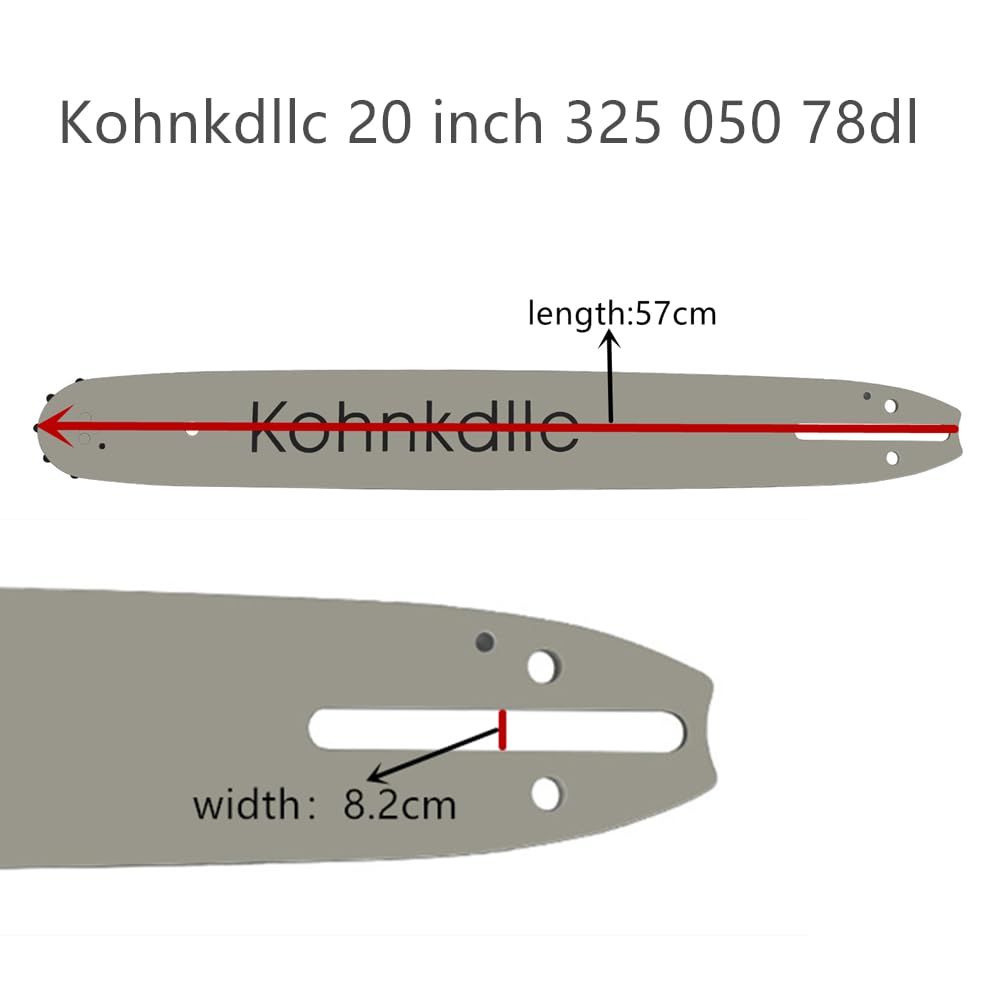 Amazon.com: Kohnkdllc 20 inch Chainsaw Chain .325