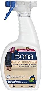 Bona Oiled Wood Floor Cleaner Liquid, 1 Litre Spray Bottle