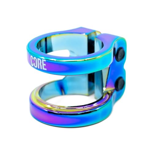 Serre-joint Core Venom à 2 boulons pour trottinette freestyle néochrome