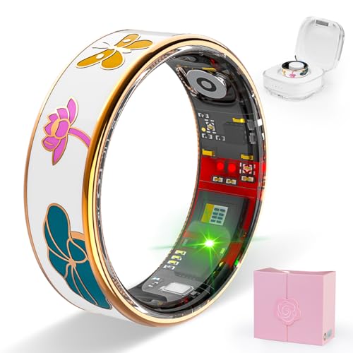 Potewek Smart Ring Health Tracker, Men & Women, Featuring a...