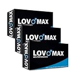 Lovomax Mann - 90 blaue Kapseln - hochdosiert - Pillen - Sex - Lust - starkes Empfinden - Männerpillen aus Deutschland