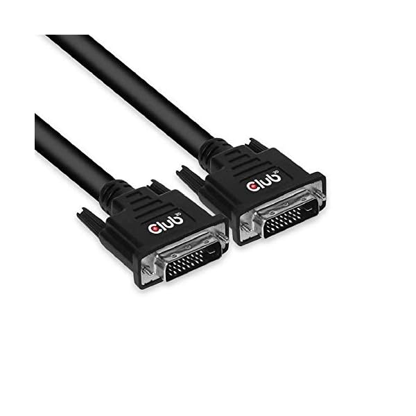 Club3D DVI-kabel Dual Link (24+1) bidirectioneel 10m St/St