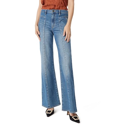 Jean flare Sam Edelman Bay High Rise Trouser pour femme denim classique