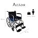 Mobiclinic, Alcázar, Silla de ruedas plegable, ortopédica, para minusválidos, manual, freno en...