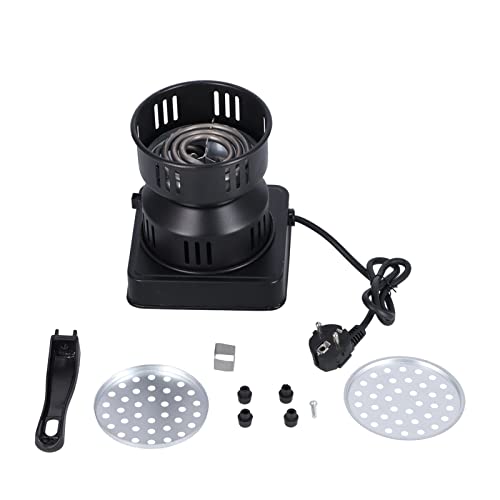 Elektrischer Shisha-holzkohlebrenner - Mehrzweck Tragbar Shisha-heizofen Elektrischer Kohlenbrenner mit Schalterknopf… – Bild 6