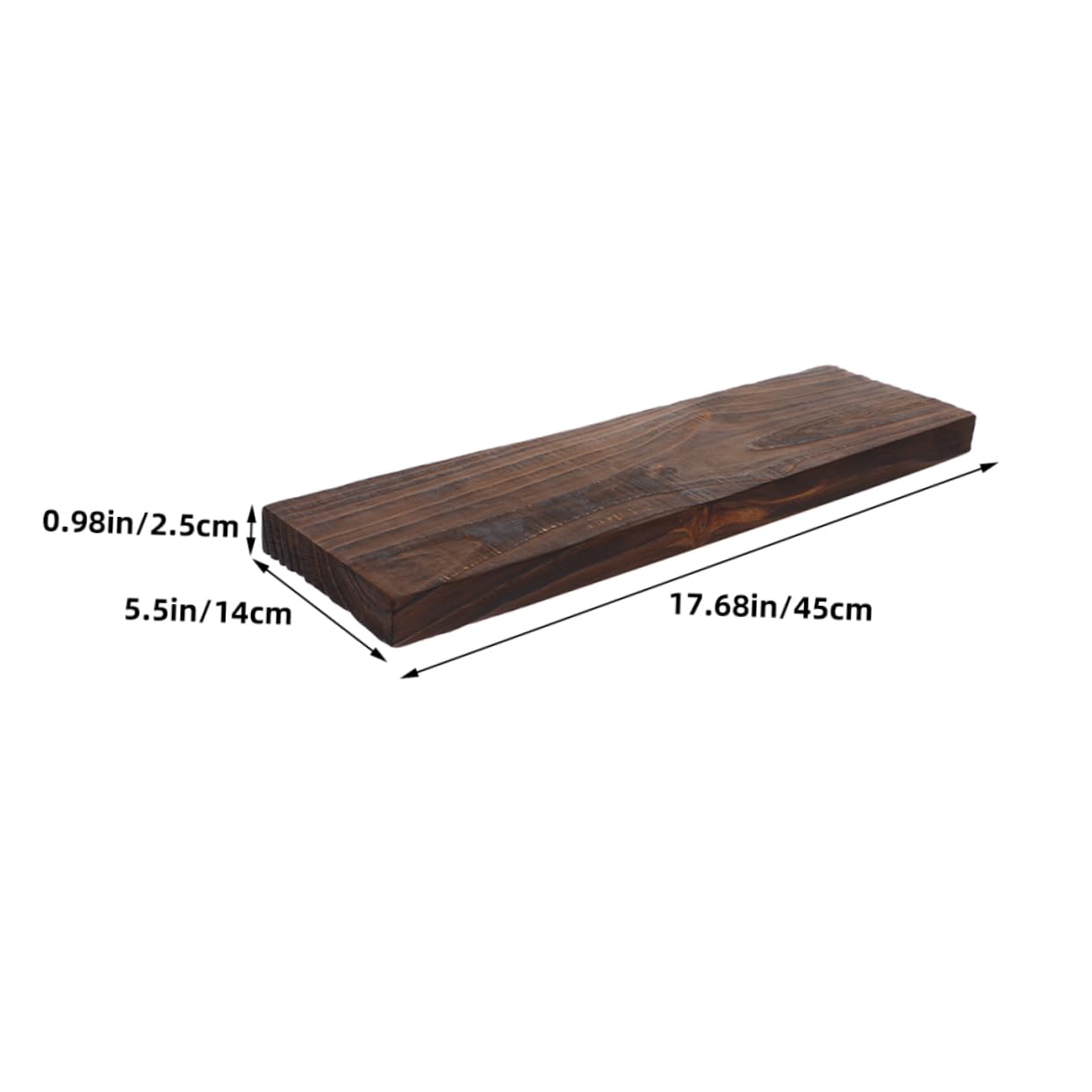 Kisangel Aquarium Fountain Plate Decor for DIY Water Features Wooden Plank Accessory for Indoor Garden Patio and Balcony Enhance Your Fish Tank with Natural