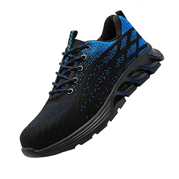 S3 Ademend Beschermende Schoenen Stalen Sneaker,Voegt Een Slipstoppatroon Toe, Goede Grip In De Schoenen En Een Stevige Stap, Voor Outdoor Exploitatie, Bouw,▁