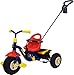 Kettler Happy Air Navigator Fly Convertible Tricycle with Push Handle for Steering and Toy Sand Bucket, Toddler Stroll and Ride Trike