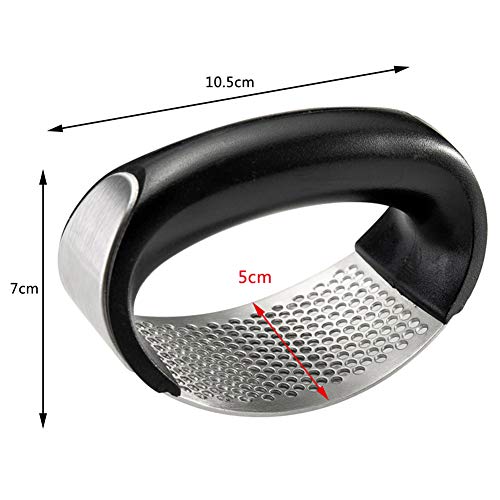 Schiaccia Aglio Acciaio Inox, Aglio Peeler, Pressa...