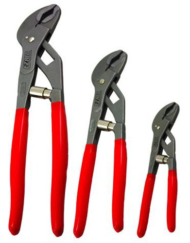 EZ RED MP31 Self Locking Pliers Set in Pouch, 3-Piece