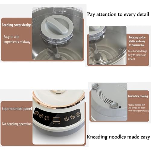 Machine à pâte 5L pour réussir la fermentation et le pétrissage - 5