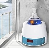 PreAsion 110V Digital Heating Mantle with Magnetic Stirring, 1000ml Magnetic Stirrer Heating Mantle for Liquid Heating