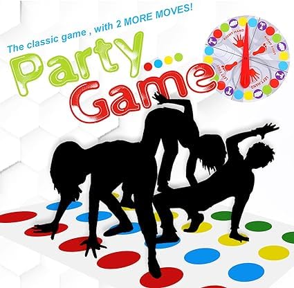 IFHDO Drehspiele Bodenspiel mit Spielmatte für Kinder und Erwachsene...