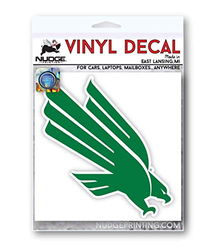 Image of Collegiate NCAA Car Decal Made from Premium Weatherproof Vinyl (University of North Texas)