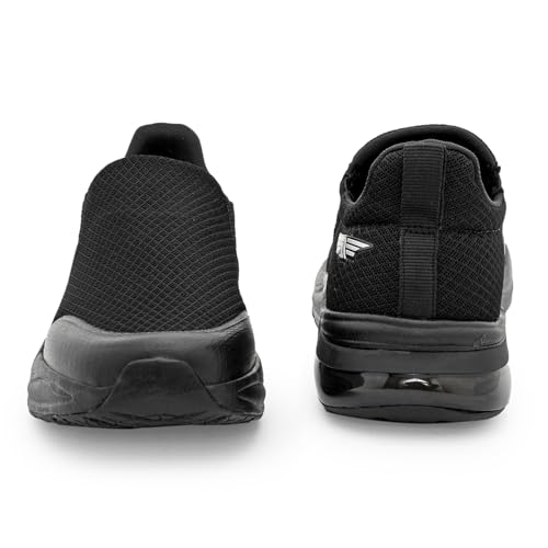 Image of Red Tape Men's Walking Shoes Dark Grey Mesh TPU Round Toe Slipon