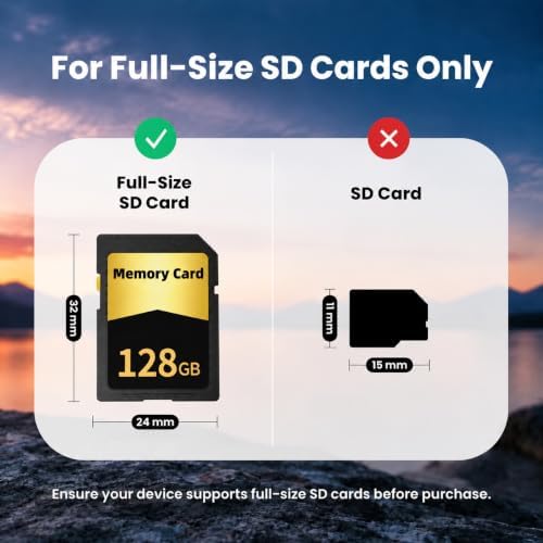 256GB SD Memory Card, Flash Storage Card for Digital Cameras and Camcorders — 사진 2