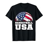 Basketball USA Soutenez l'équipe Tshirt USA Flag Dream T-Shirt