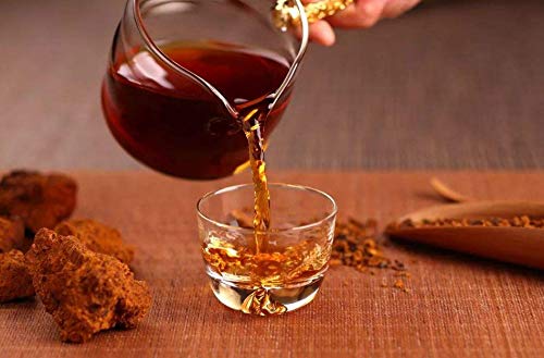 Chaga Mushroom Chunks - 8 Ounce, 100% Wild Harvested With Black Top Crust, Premium Tea Chunks - Antioxidants, Healthy Drinks #TOP3