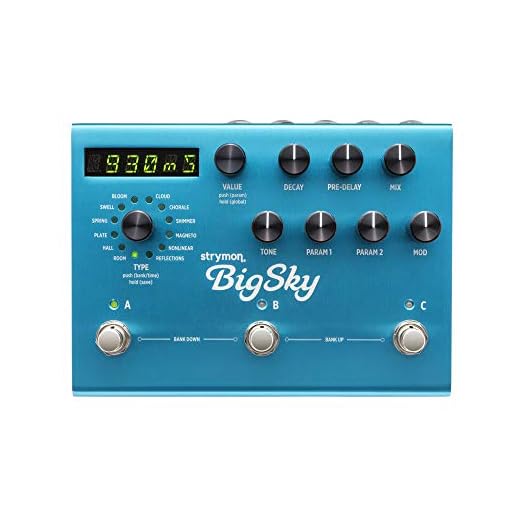 Strymon BigSky Reverberator Pedal