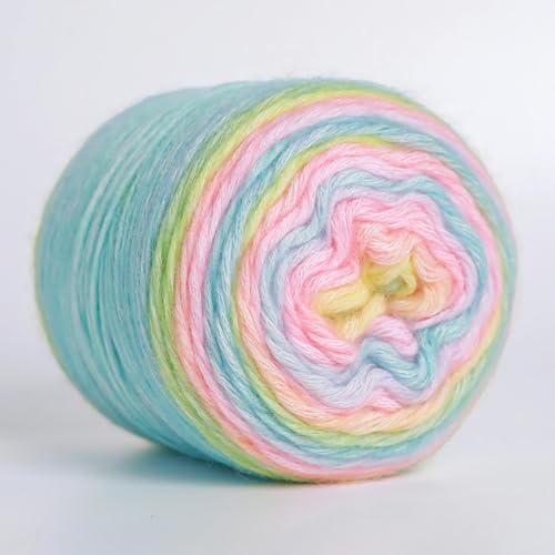 SANXI Crocheting Knitting-Gradient Cake Yarn