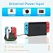 Switch Controller Charging Dock for Nintendo Switch JoyCon, Charger Docking Station for Nintendo 4 JoyCons, Image 3 Switch Controller Charging Dock for Nintendo Switch JoyCon, Charger Docking Station for Nintendo 4 JoyCons, Image 3